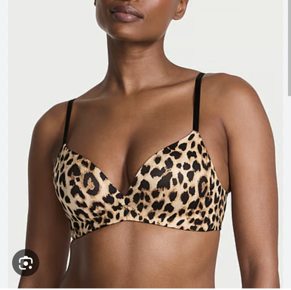Victoria's Secret Very Sexy Push Up Bra Animal Cheetah Print